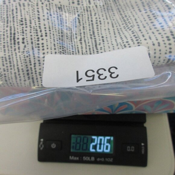 Onzie Leggings Women S/M Black White Patterned Mid Rise Activewear Yoga 206 - Picture 12 of 12